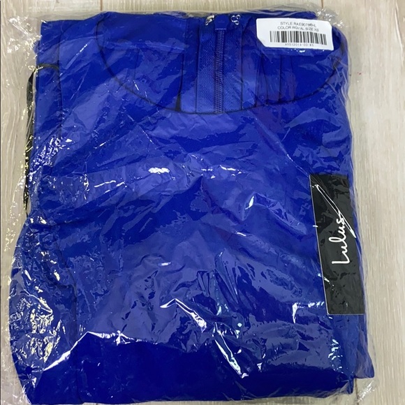 LULU’S | Royal Blue Jumpsuit - Picture 5 of 6